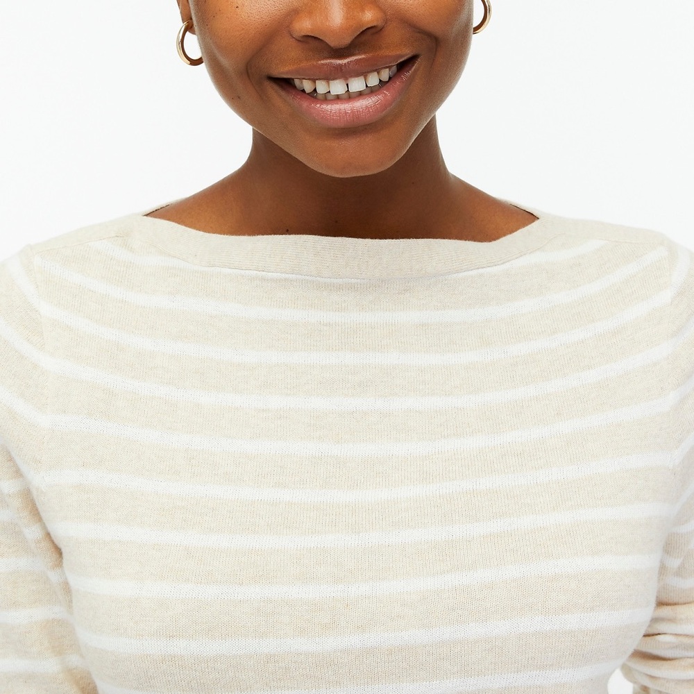 JCrew Factory Boatneck Tunic Sweater